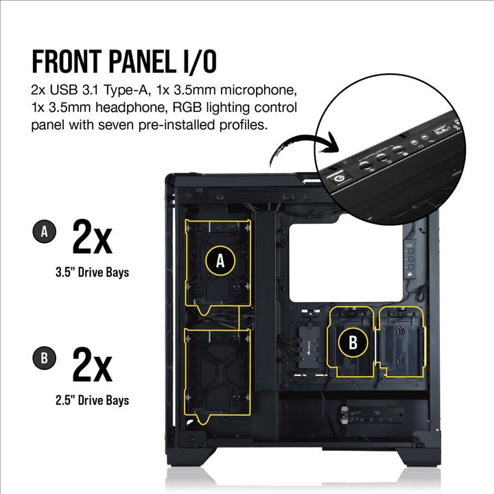 Produktbild Corsair Crystal 570X RGB Mirror (ATX)