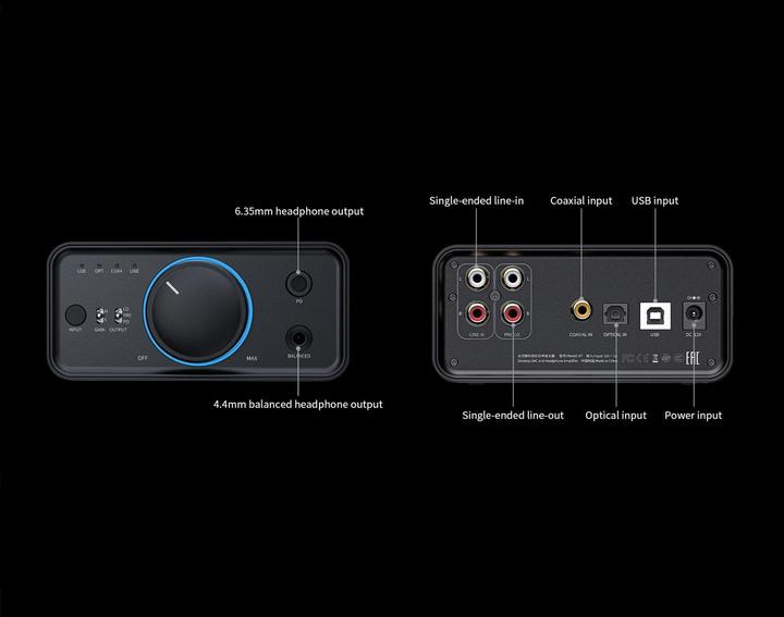 Produktbild FiiO K7 (Gain-Schalter, USB-DAC)