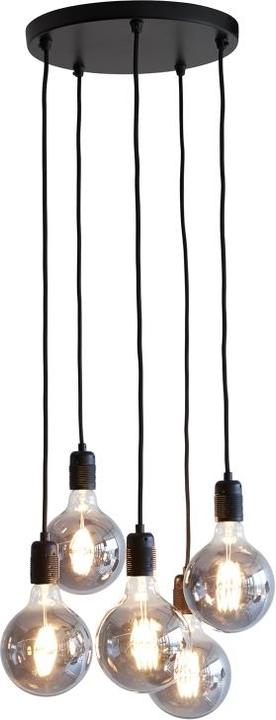 Nielsen Light Klyngependel K9 Dia. 30 cm 5 Fatninger Sort Mat