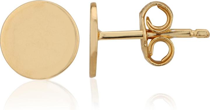 Produktbild Leyda Ohrstecker Plaquette (Silber 925 1 Mikron Gelb Vergoldet 18 K)