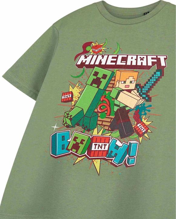 Image du produit Minecraft - T-shirt BOOM - Garçon (104)