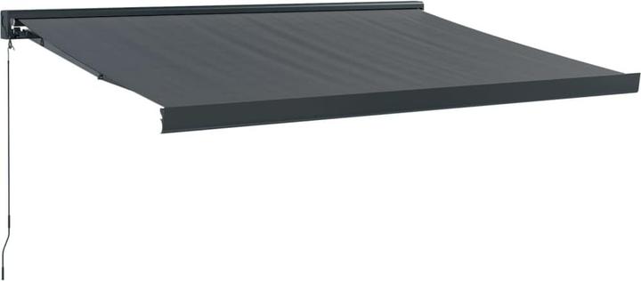 VidaXL Store banne anthracite 3x2,5 m tissu et aluminium (3 m)