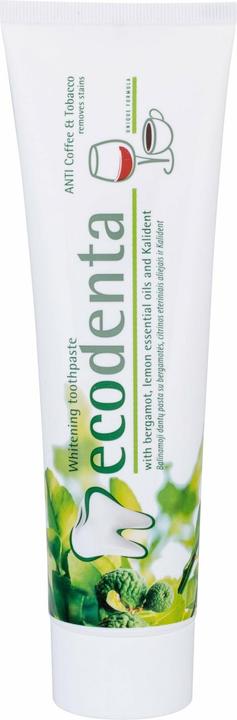 Image du produit Ecodenta Dentifrice blanchissant ANTI Café & Tabac (100 ml)