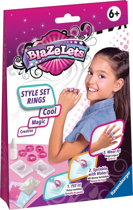 Actual product image Ravensburger Blazelets Style Set Rings
