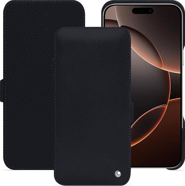 Noreve Horizontal leather flap shell (Apple iPhone 16 Pro)