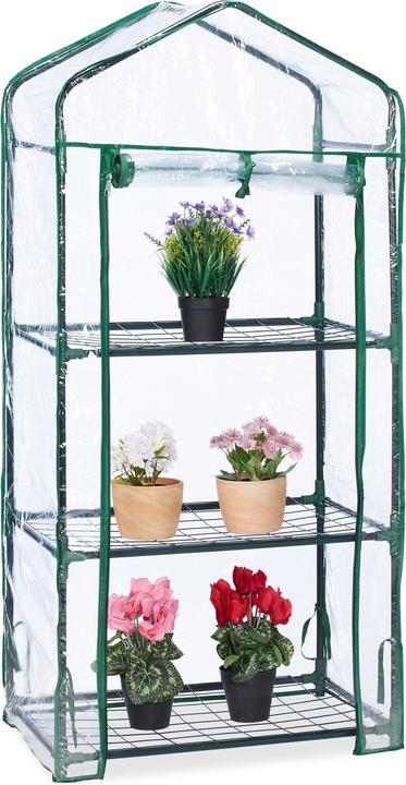 Actual product image Relaxdays Greenhouse balcony
