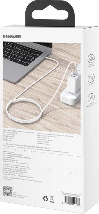 Image du produit Baseus USB C — USB C (2 m, USB 2.0)