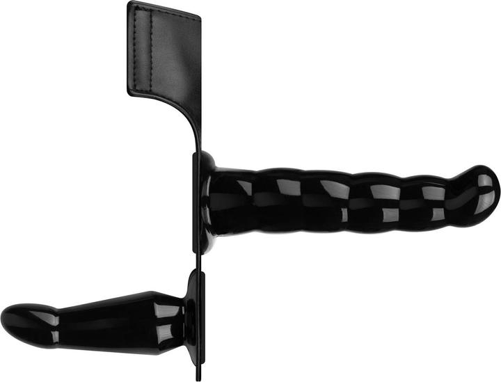 Actual product image Fetish Collection Vibrating Strap-On Set - Black