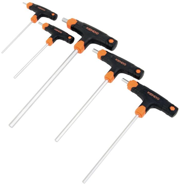 Kendo Innensechskantschlüssel-Set mit T-Griff