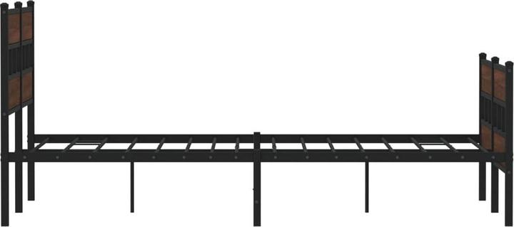 Immagine prodotto VidaXL Letto in metallo Struttura letto a doghe letto matrimoniale senza materasso 160x200cm (160 x 200 cm)