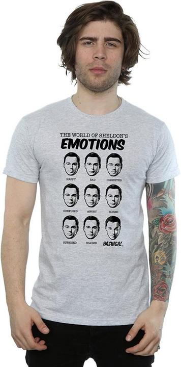 Actual product image Dam Mens Sheldon Emotions T-Shirt (M)