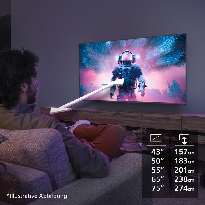 Produktbild Philips 55PUS7000/12 (55", PUS7000, LED, 4K, 2025)