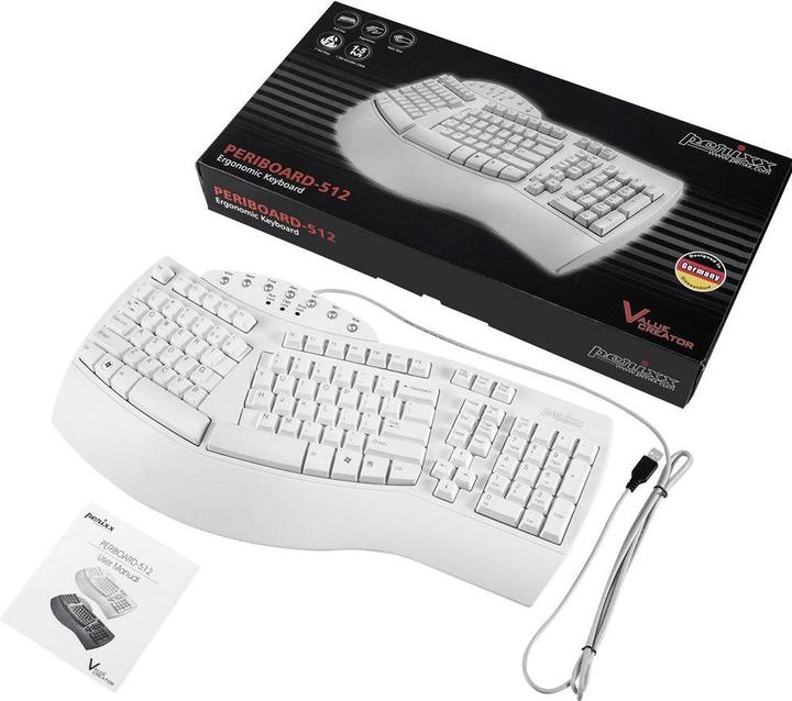 Actual product image Perixx Periboard-512 (DE, Cable)