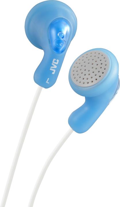 Actual product image JVC HA-F14, Wired, 16 - 20000 Hz, Music, 4.7 g, Headphones, Blue (Cable)