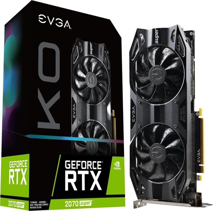 Produktbild EVGA GeForce RTX 2070 Super KO Gaming (8 GB)