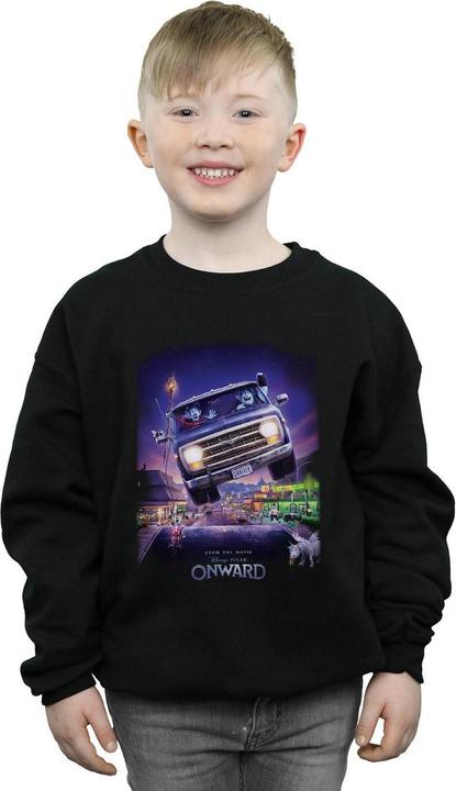 Actual product image Disney Boys Onward Gwniver Poster Sweatshirt (140, 146)