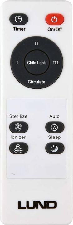 Immagine prodotto Lund London Purificatore d'aria per ambienti LUND a 7 fasi 65 Watt 66932 (70 m²)