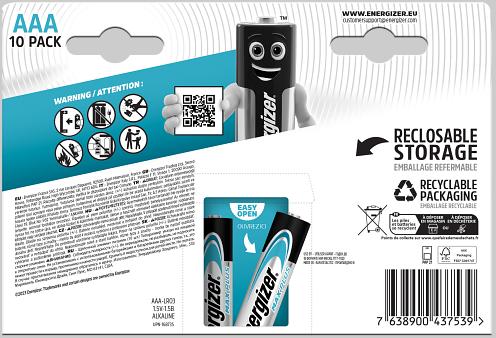 Actual product image Energizer Max Plus Alkaline (10 pcs., AAA)