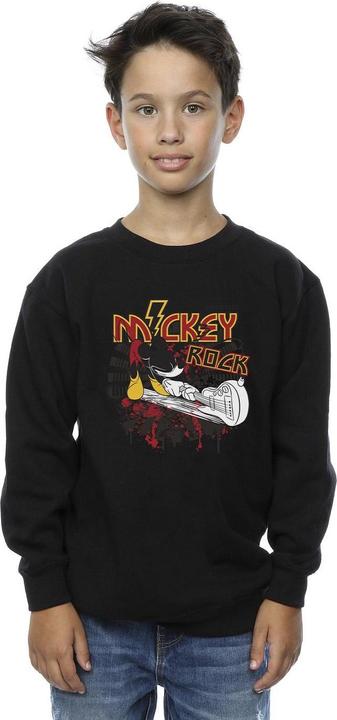 Immagine prodotto Disney Mickey Mouse Smash Guitar Rock Felpa Ragazzi (140, 146)