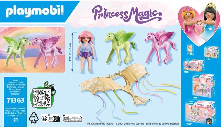 Immagine prodotto Playmobil Escursione celeste con il puledro Pegaso (71363, Principessa Playmobil)