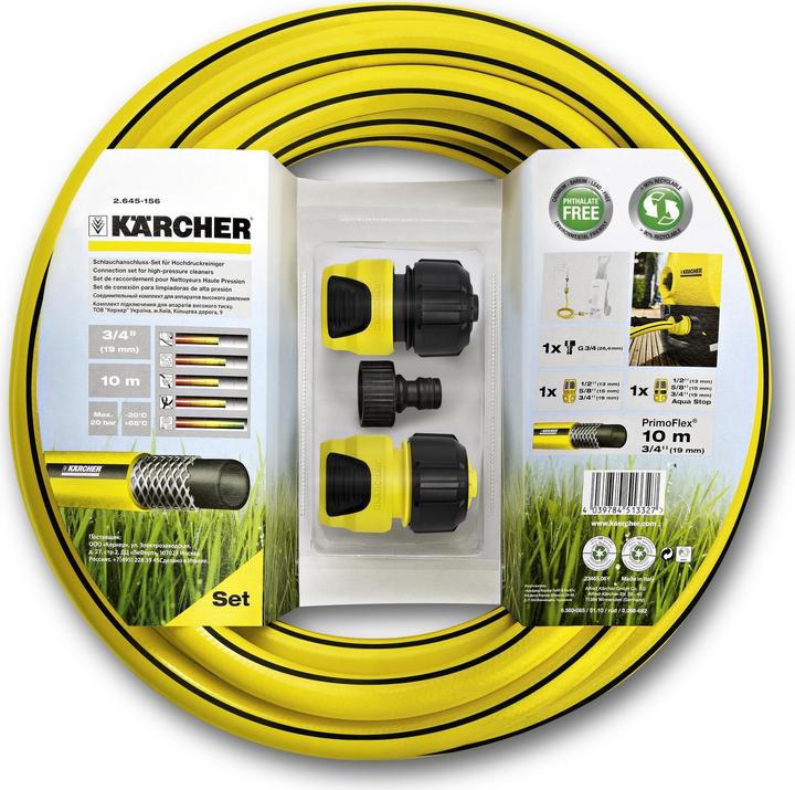Produktbild Kärcher Schlauchanschluss-Set 2.645-156.0 (10 m, 19.05 mm)