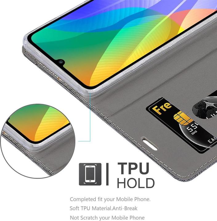 Actual product image Cadorabo Book Jeans Optics Cover (Huawei Y6p)