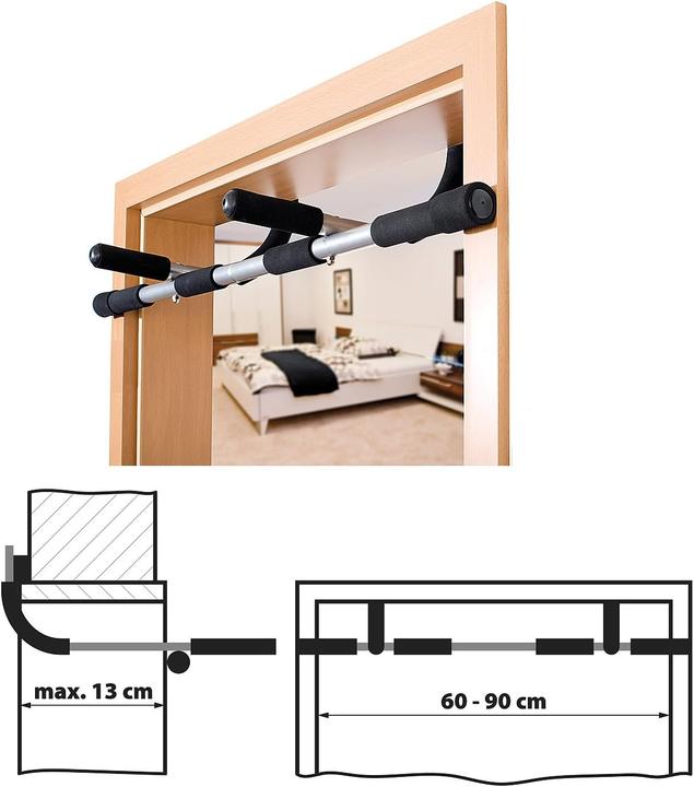 Actual product image Newgen medicals 4in1 fitness equipment for the door frame