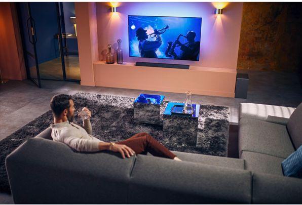 Actual product image Philips Soundbar 3.1.2 with wireless subwoofer TAB8905 (600 W, 3.1 Channel)