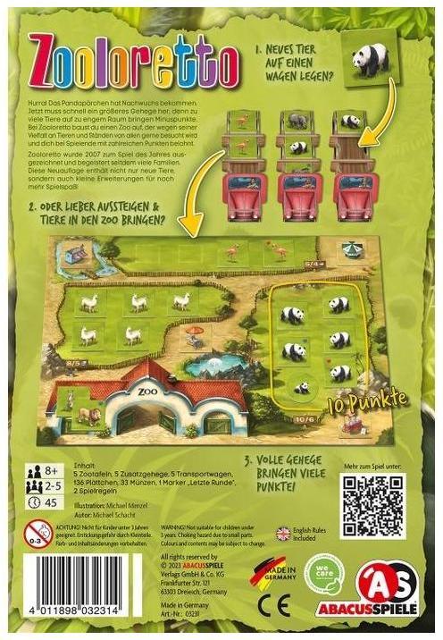 Actual product image Abacus Zooloretto (German)