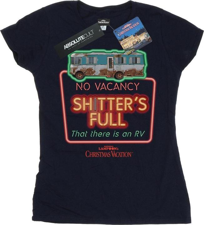 Immagine prodotto National Lampoon´s Vacation National Lampoon's Christmas Vacation No Vacancy Maglietta Donna (XL)