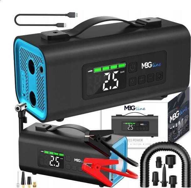 Produktbild Celeb Luxury Starthilfe Booster 54 76Wh PD30W Auto Kompressor Gebläse Powerbank