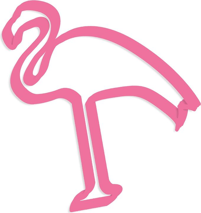 Produktbild Riethmüller Keksausstecher Flamingo Flamingo Paradise Plastik