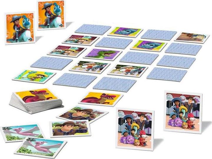 Produktbild Ravensburger Dino Ranch memory® D/F/I/NL/EN/E (Deutsch, Französisch, Norwegisch, Polnisch, Niederländisch, Japanisch, Schwedisch, Portugiesisch, Englisch)