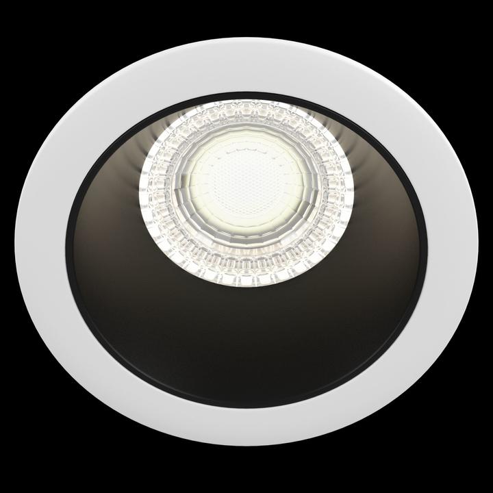 Immagine prodotto Maytoni Condividi Downlight, apparecchio da incasso GU10 nero-bianco Ø86mm (GU10)