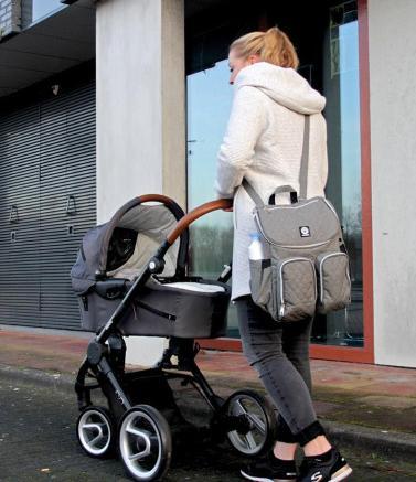 Image du produit Dooky Sac à dos 2 en 1 avec matelas à langer