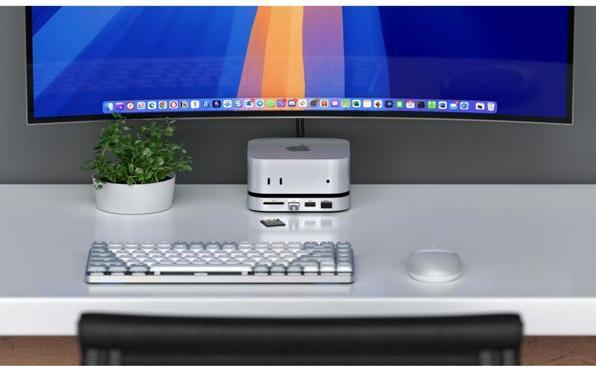 Produktbild Satechi Mac Mini M4 Stand & Hub with SSD Enclosure (USB-C, 5 Ports)