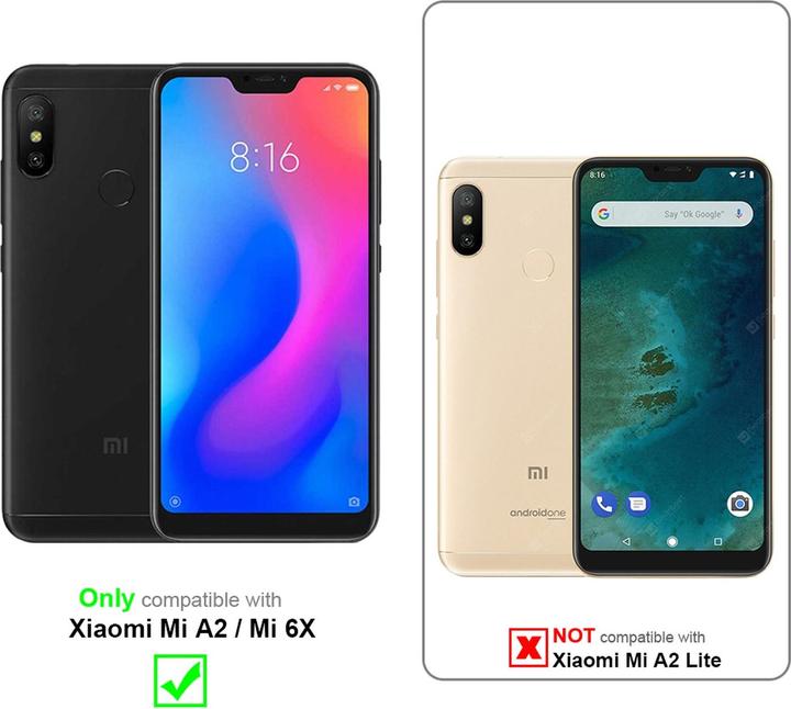 Produktbild Cadorabo Vollbild Displayschutzglas (3 Stück, Xiaomi Mi 6X, Xiaomi Mi A2 Lite?)