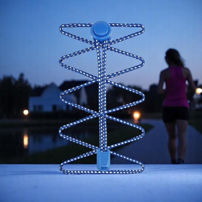 Image du produit LaceGodZ 1 Paar ReflectPro Series elastische, stark reflektierende Schnürsenkel (100 cm)