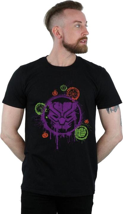 Produktbild Avengers Panther Halloween Icon TShirt (3XL)