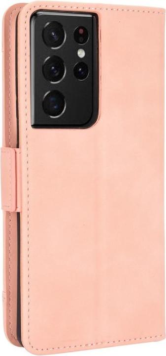 Immagine prodotto Cover-Discount Galaxy S21 Ultra - Custodia con molti slot per carte rosa (Samsung Galaxy S21 Ultra)