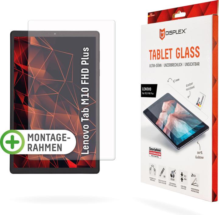 Actual product image Displex Tablet glass, tablet protective glass (1 Piece, Tab M10 FHD Plus)