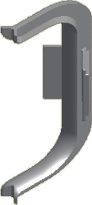 Actual product image Schüco Corner for recessed grip
