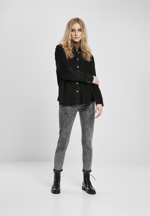 Actual product image Urban Classics Ladies Corduroy Oversized Shirt (S)