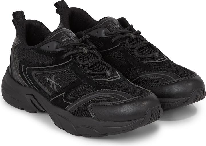 Actual product image Calvin Klein Retro Tennis Su-Mesh Sneakers Heren - Zwart - Maat 45 (45)