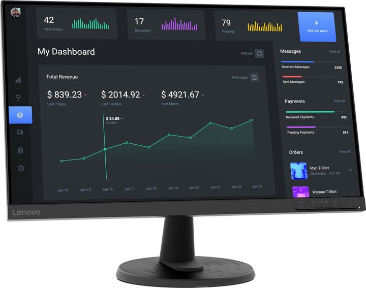 Produktbild Lenovo C24-40 (1920 x 1080 Pixel, 23.80")