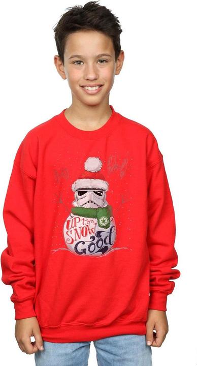 Immagine prodotto Star Wars Stormtrooper Up To Snow Good Felpa Ragazzi (152, 158)