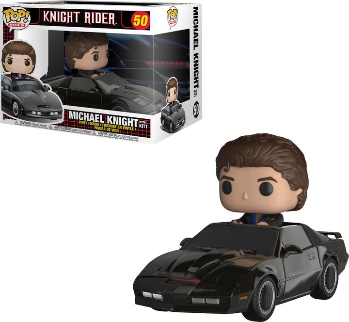 Produktbild Funko POP! Rides - Knight Rider: KITT & Michael Knight