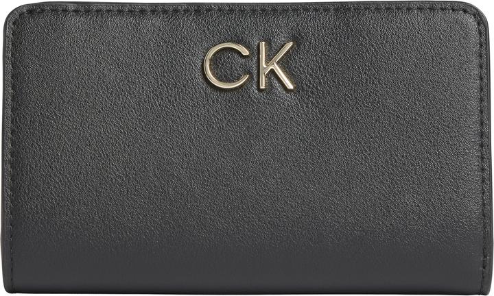 Produktbild Calvin Klein Damen Geldbeutel Re-Lock Bifold French Wallet Gross, Schwarz (Ck Black), Einheitsgrösse