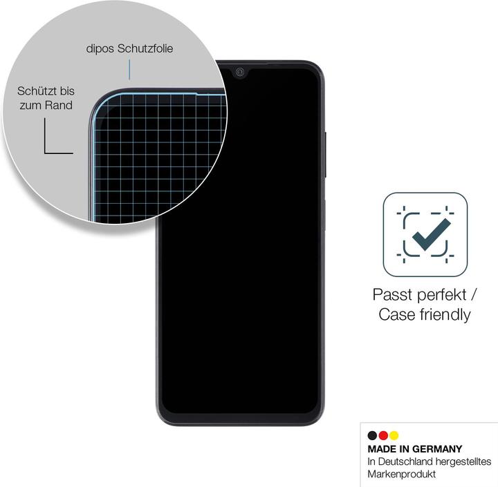 Actual product image Dipos Anti-Shock Screen Protector Matte (1 Piece, Samsung Galaxy A05s)