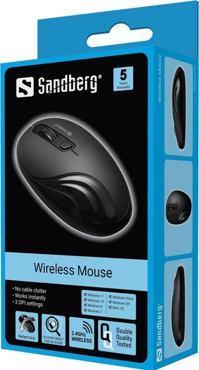 Produktbild Sandberg Wireless Mouse (Kabellos)